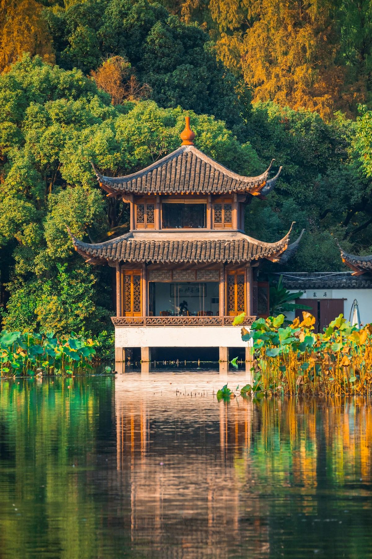 杭州西湖景色